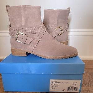 Jack Rodgers Suede Moto Boot Bootie 7